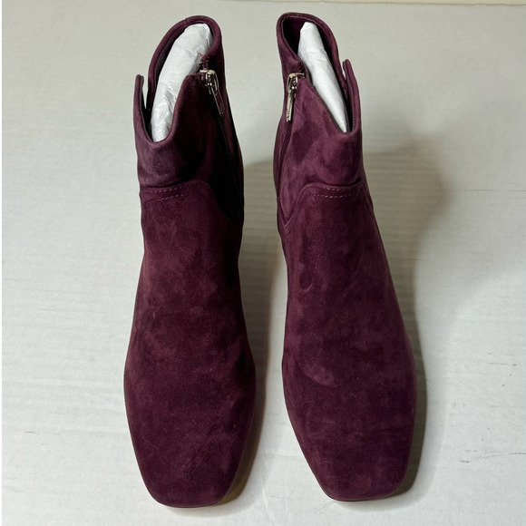 Draper James Burgundy Bethany Bootie NEW Size 10 - Picture 4 of 10